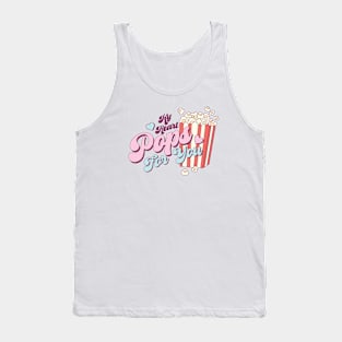 My Heart Pops For You Valentines Day Matching Couples Tank Top